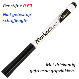 maped zwart